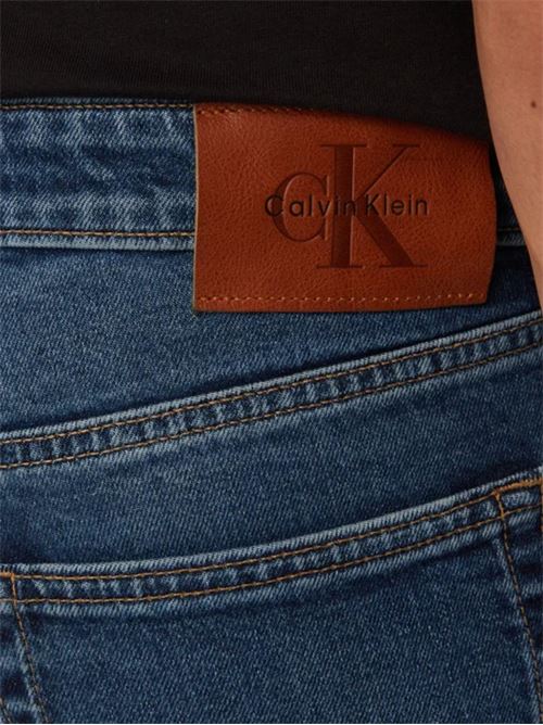 Jeans slim fit in denim elasticizzato Calvin Klein Jeans | LV04RB735GASA
